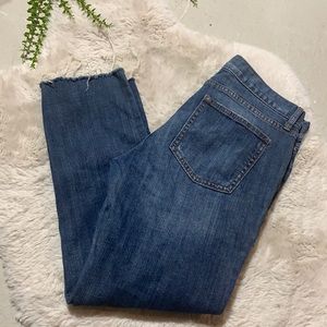 Banana Republic Boyfriend Jean Cut Frayed Hem 27/4